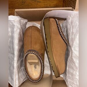 UGG Women's Brown Suede Mules